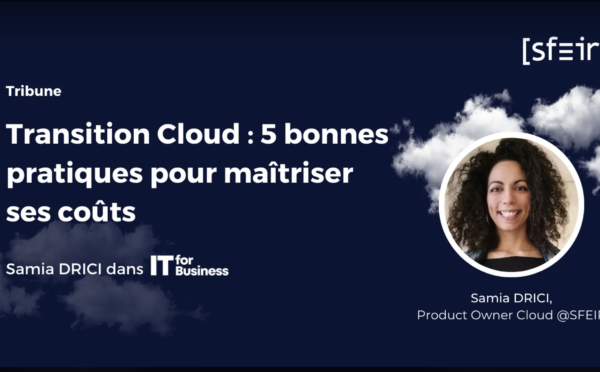 Samia DRICI dans IT For Business