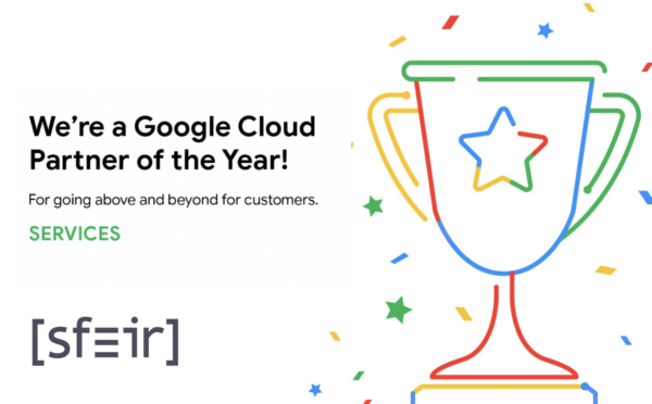 SFEIR remporte le prix Google Cloud Services Partner of the Year pour la France